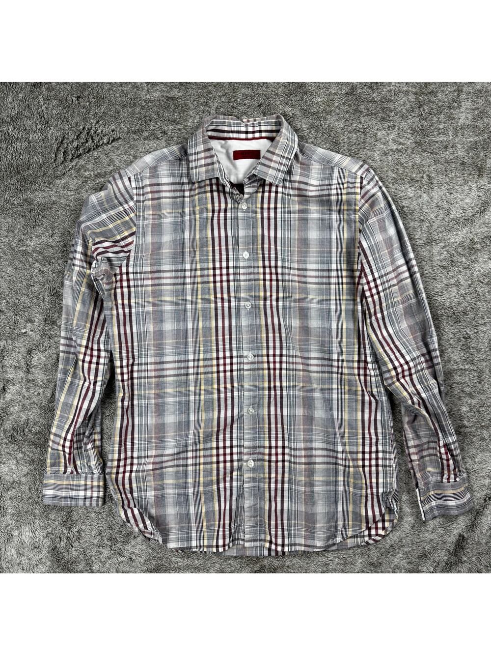Alfani Long Sleeve Button Up Men's Shirt Medium
